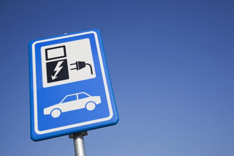 Electric Vehicle Charging Sign